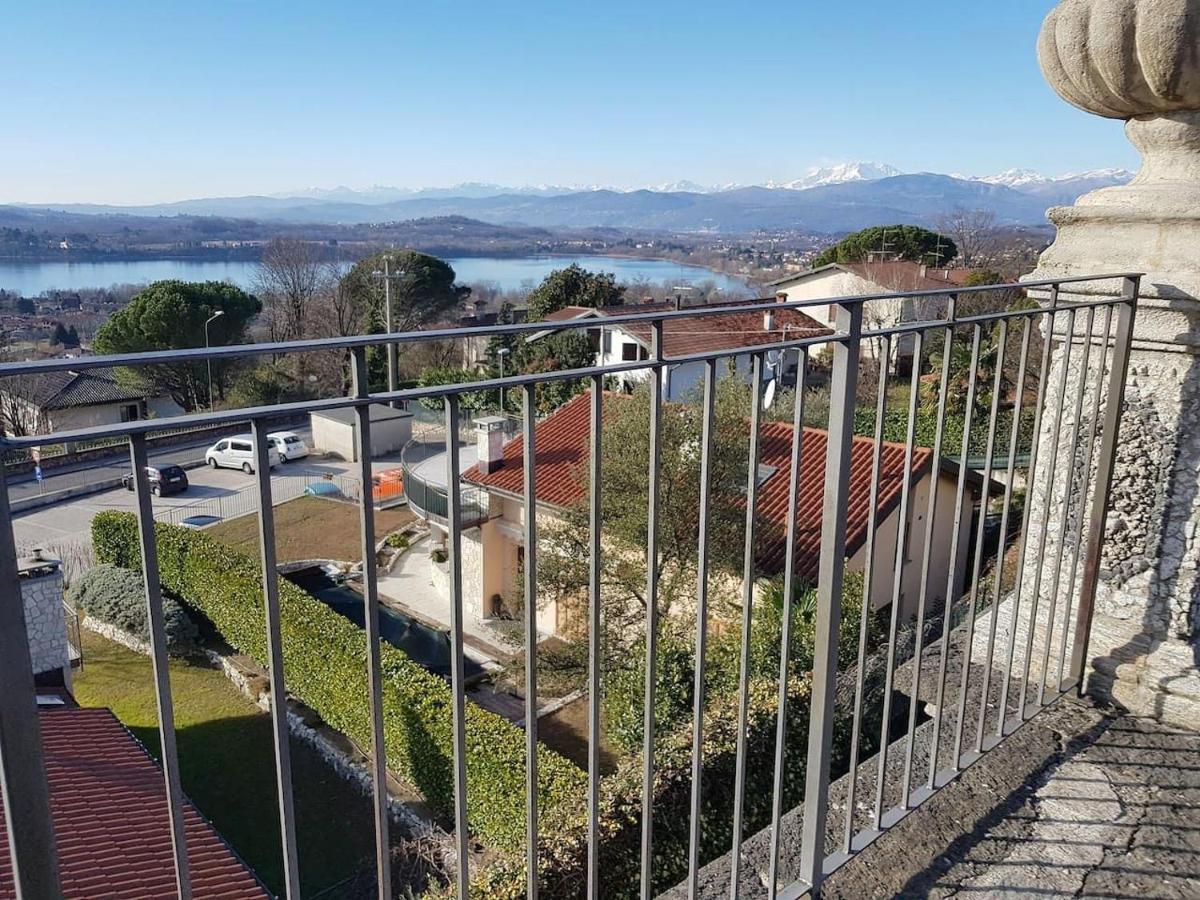Il Sasso Bianco Bb Apartment Comerio Bagian luar foto